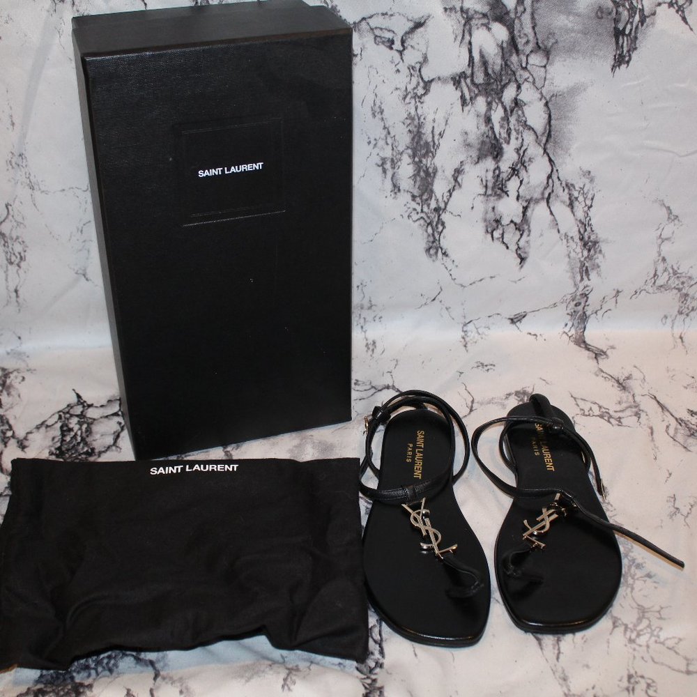 SAINT LAURENT - CASSANDRA SANDALS